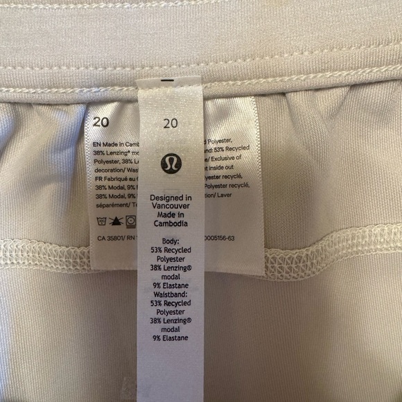 NWOT Lululemon Softstreme High-Rise Short 4" Mojave Tan - Picture 10 of 10